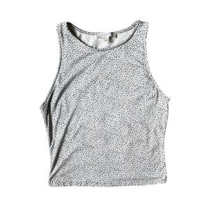 Gaze leopard print tank top S